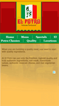 Mobile Screenshot of elpotrorestaurant.com