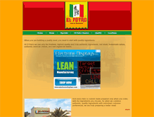 Tablet Screenshot of elpotrorestaurant.com